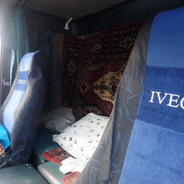 Тентованный грузовик 47 м³ IVECO EuroCargo, 2002