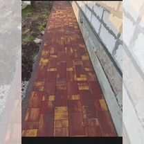 Укладка тротуарной плитки и брусчатки, Рязань