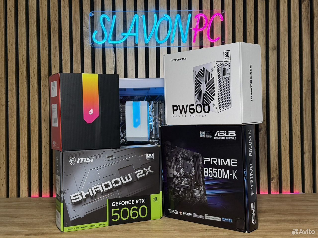 Игровой ПК — AMD Ryzen 7 5700X / RTX 5060 / 16 GB — фото 2