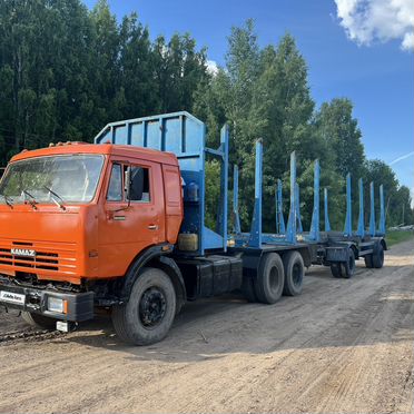 Лесовоз (сортиментовоз) КАМАЗ 65115, 2010