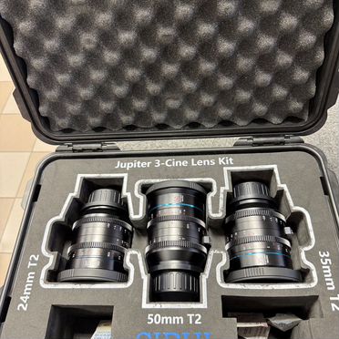 Сет кинообъективов Sirui Jupiter PL (24,35,50)