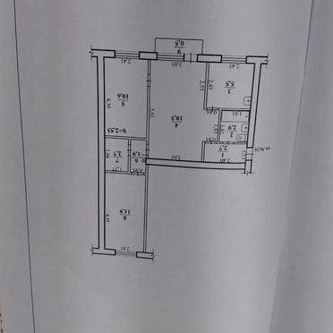 3-к. квартира, 57 м², 3/5 эт.